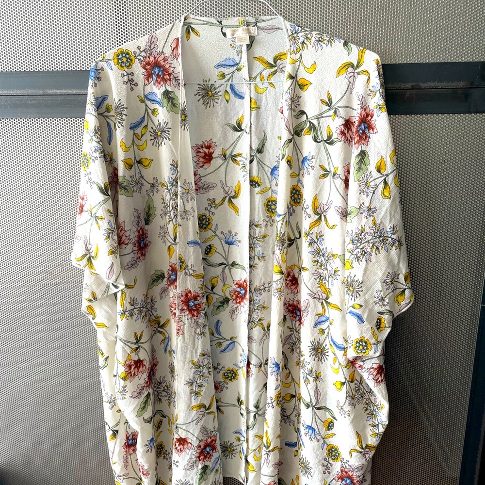 Bohemian floral cover-up